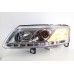 AUDI A6 04-07 Chrome Projector Head Lamp w LED